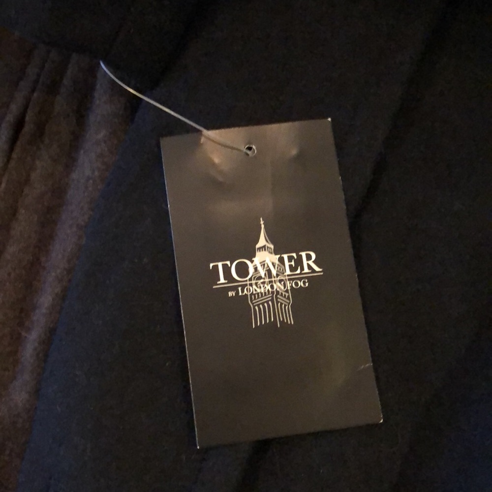 London Fog Layered Wool Blend Coat/Nwt - image 5